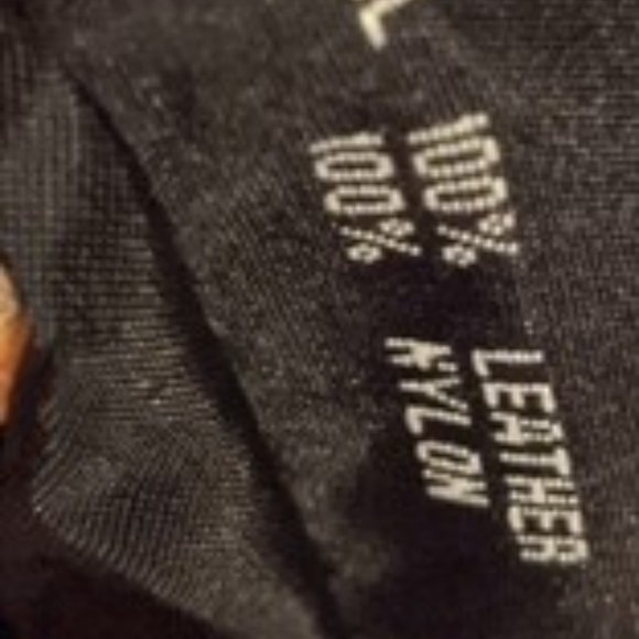 Men's size 48 FMC black leather jacket - Picture 3 of 4